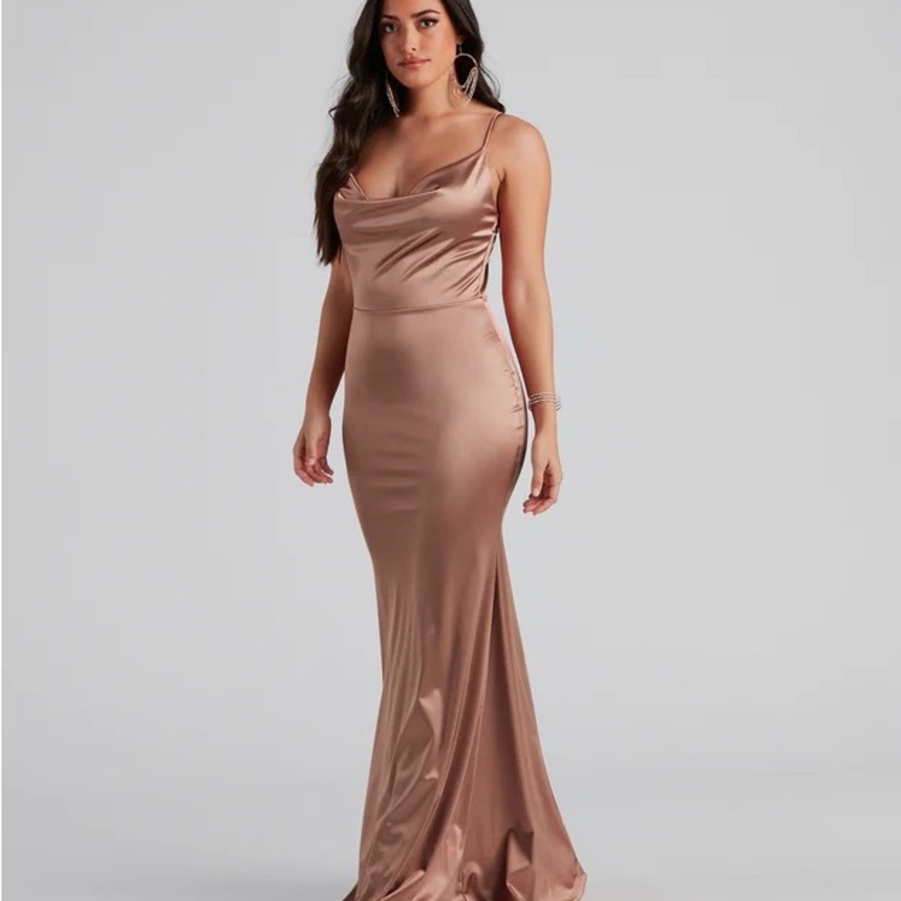 Satin dress